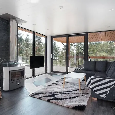 빌라 Seija's Modern With Hot Tub Taivassalo